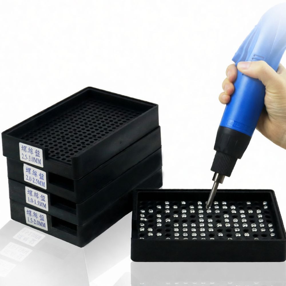 Tech Accessories Storage - Practical Screw Organizer Counter Tray For