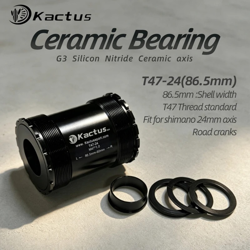 KACTUS T47 Bottom Bracket Cera - Tech Bike Accessories ulasan dan harga