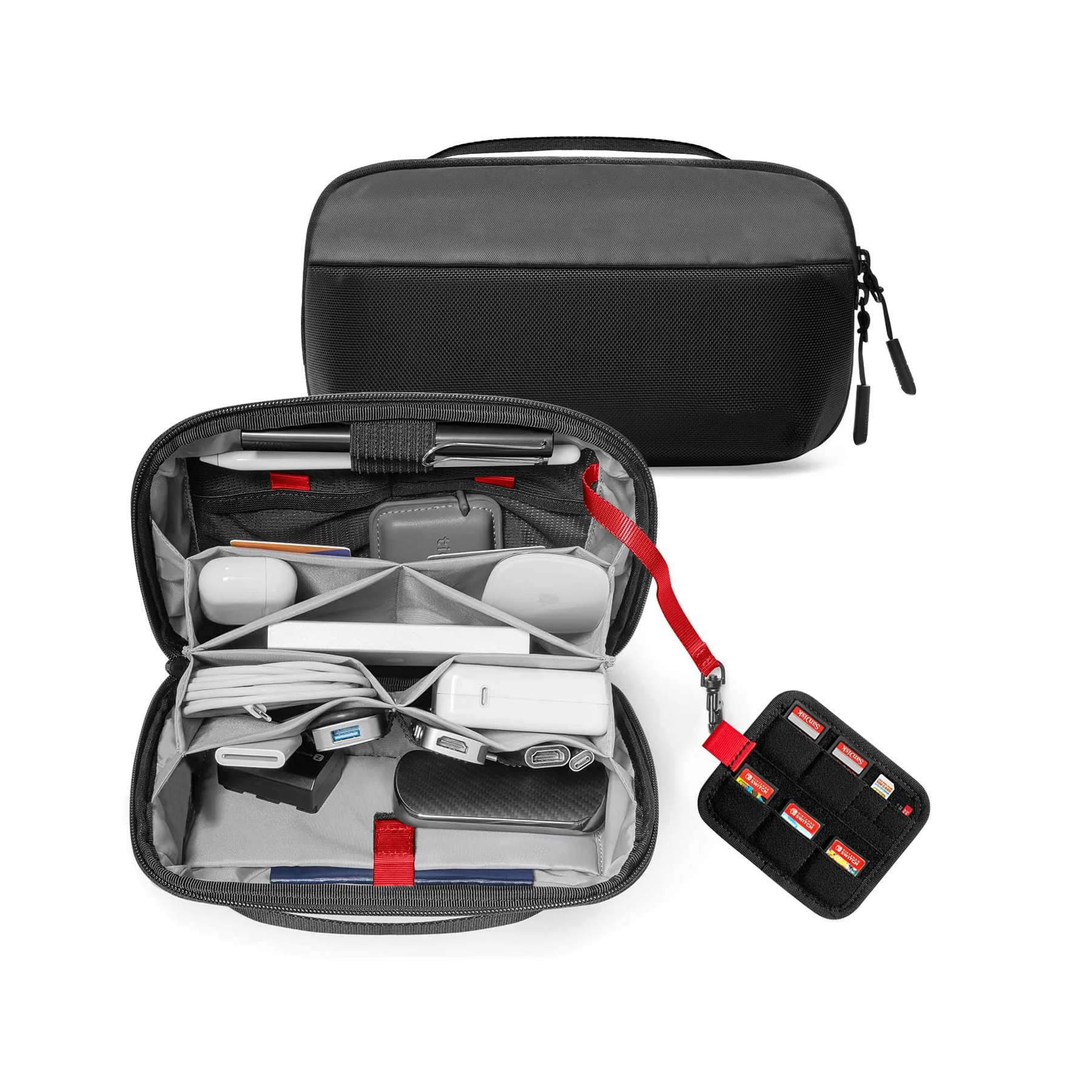 Travel Tech Organizer Pouch, W - Tech Accessories Storage ulasan dan harga