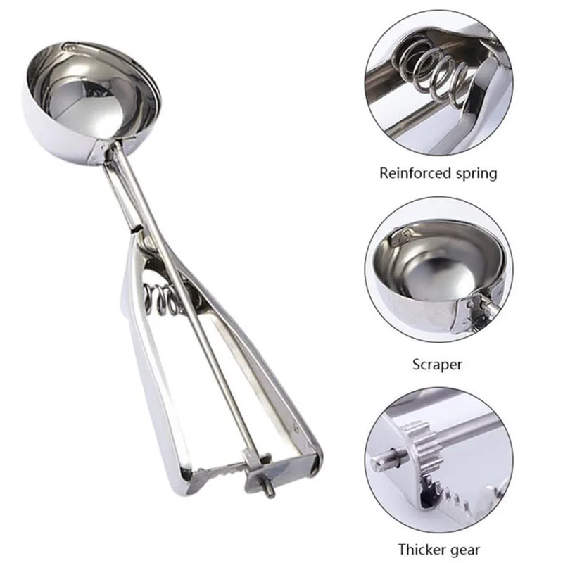 Stainless Steel Ice Cream Scoo - Tech Accessories And Gadgets ulasan dan harga