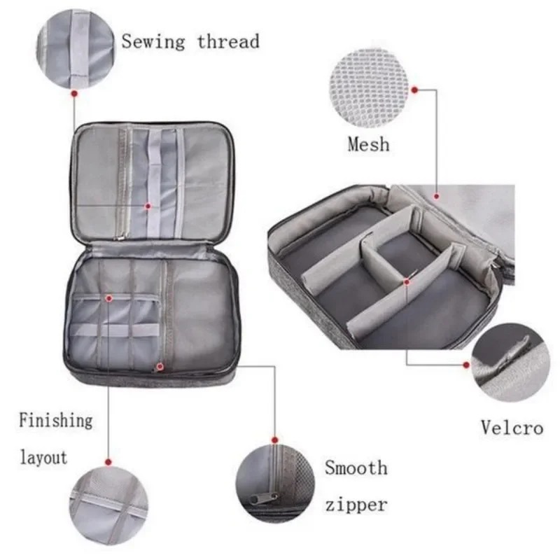 Electronics Organizer Travel C - Tech Accessories Storage ulasan dan harga