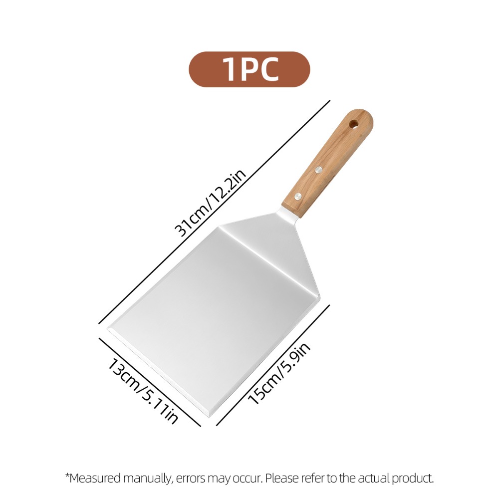 1Pc Stainless Steel Spatula Wo - Tech Accessories And Gadgets ulasan dan harga