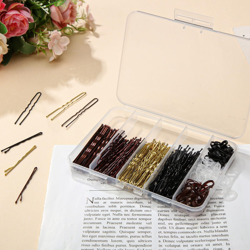 480Pcs Per Box Hair Styling Ac - Tech Accessories Box ulasan dan harga