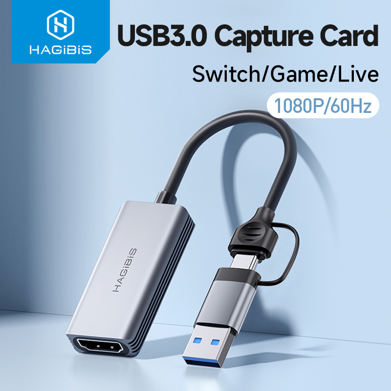 Hagibis USB 3.0 Video Capture  - Usb C To Hdmi ulasan dan harga