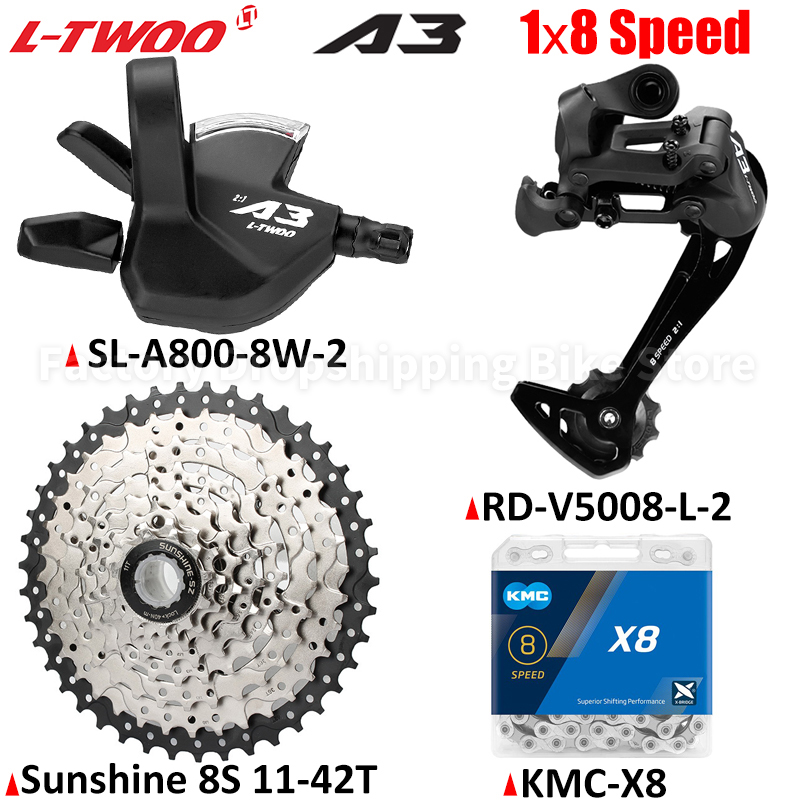 LTWOO MTB Bike A3 1x8 Speed De - Tech Bike Accessories ulasan dan harga