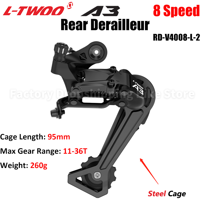 LTWOO MTB Bike A3 1x8 Speed De - Tech Bike Accessories ulasan dan harga