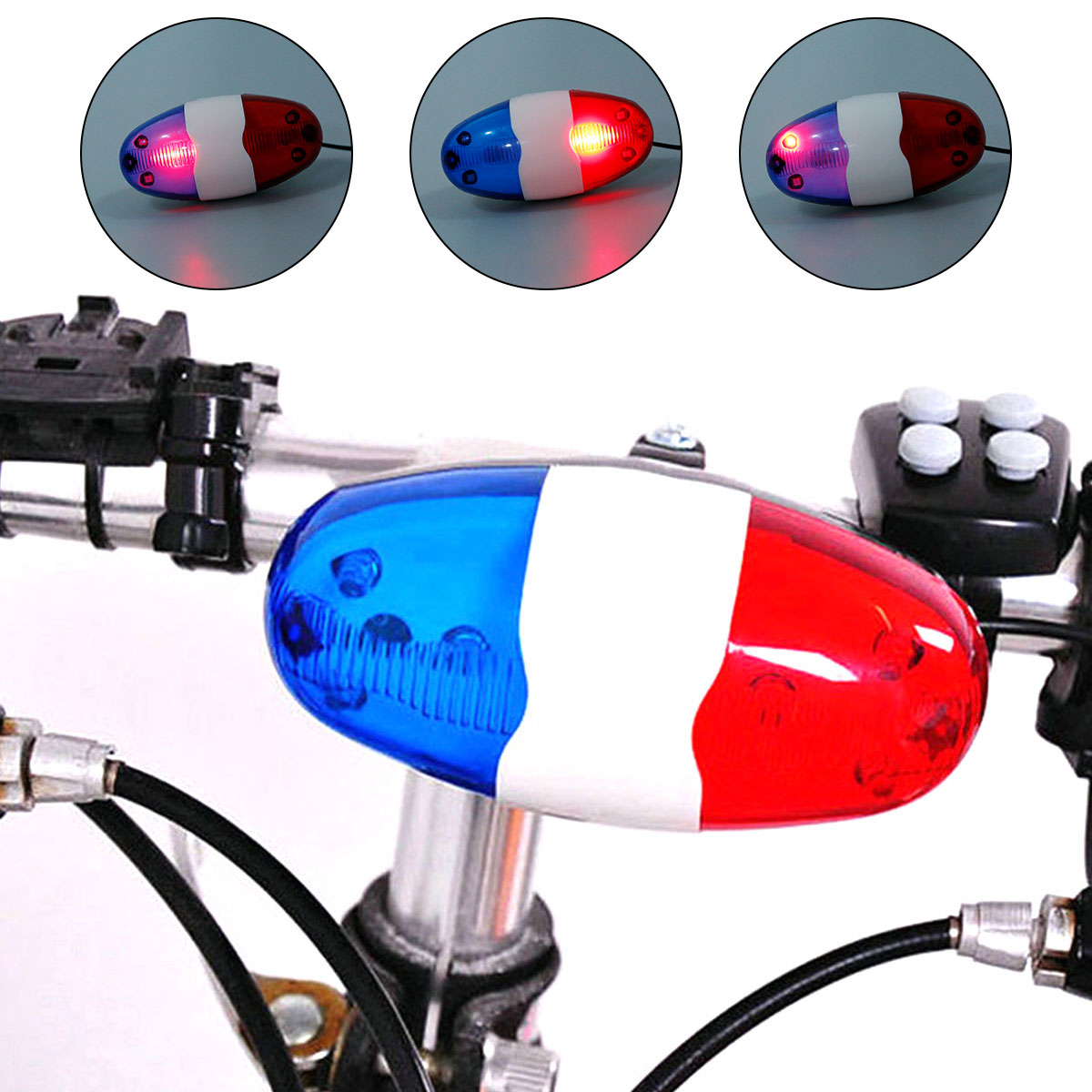Kids Tech Bike LED Light Polic - Tech Bike Accessories ulasan dan harga