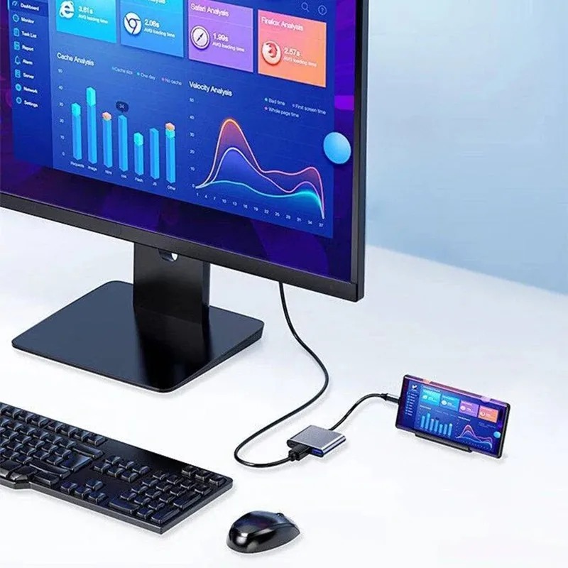 USB C HUB 3in1 Type C 3.0 to H - Usb C To Hdmi ulasan dan harga