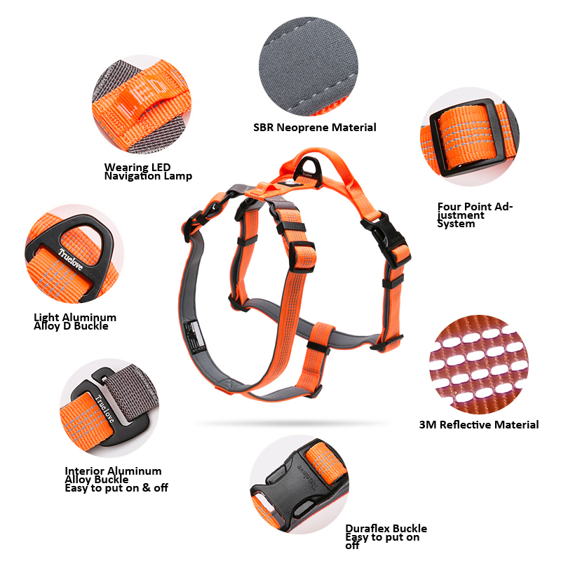 Truelove Pet Harness Adjustabl - Tech Dog Accessories ulasan dan harga