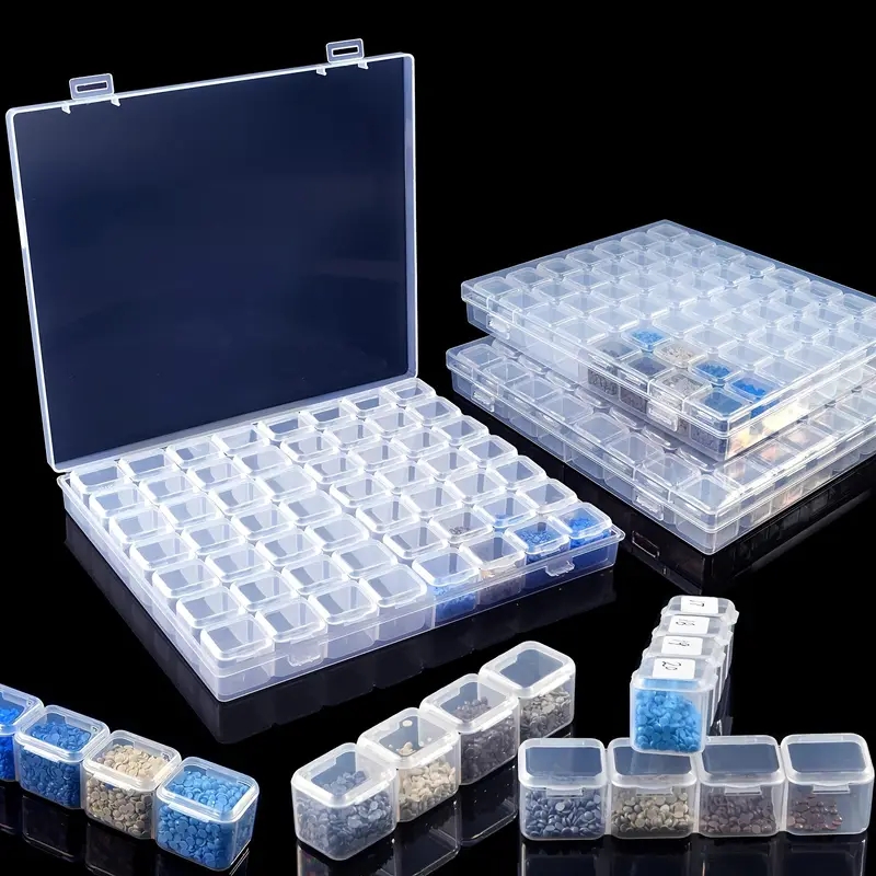 28/56 Grids Plastic Beads Stor - Tech Accessories Box ulasan dan harga