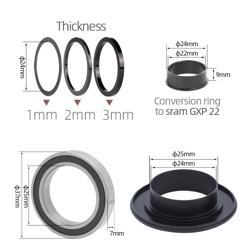 Kactus Tech BB90 Ceramic Cycli - Tech Bike Accessories ulasan dan harga